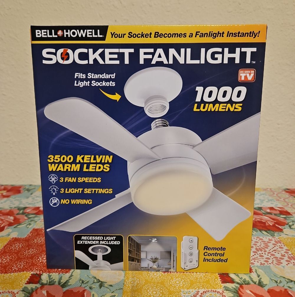 Bell Howell 1000 Lumens Socket Fanlight